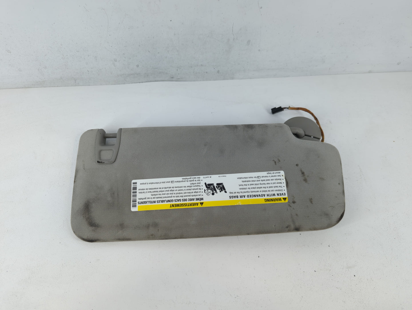 2010-2014 Cadillac Srx Sun Visor Shade Replacement Passenger Right Mirror Fits Fits 2010 2011 2012 2013 2014 OEM Used Auto P
