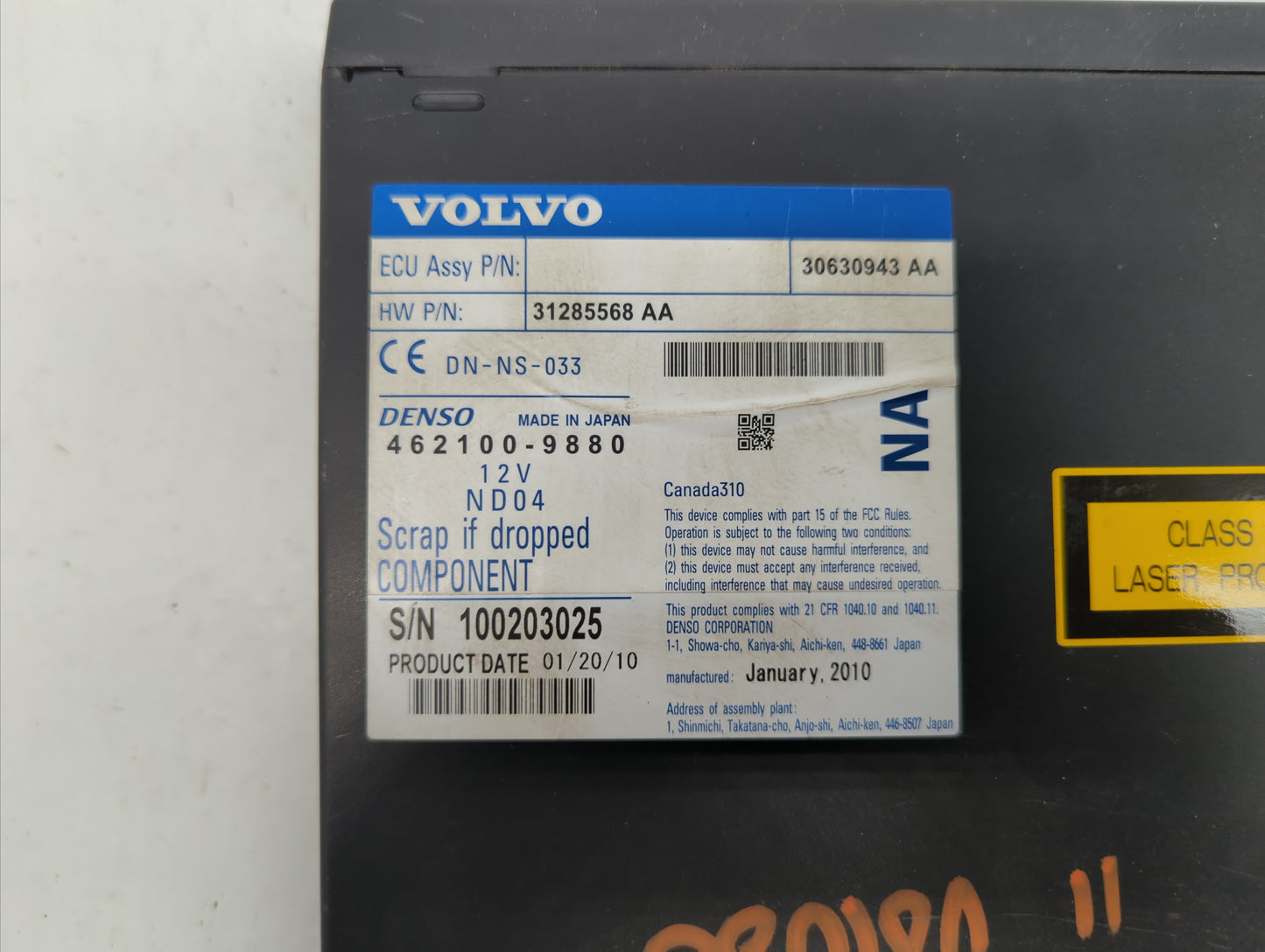 2011 Cadillac Sts Radio AM FM Cd Player Receiver Replacement P/N:462100-9880 Fits OEM Used Auto Parts - Oemusedautoparts1.co