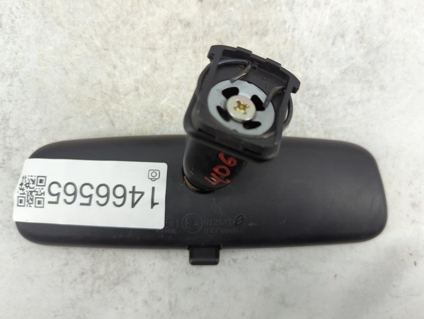 2009-2011 Chevrolet Aveo Interior Rear View Mirror Replacement OEM P/N:E4012141 Fits Fits 2007 2009 2010 2011 OEM Used Auto 