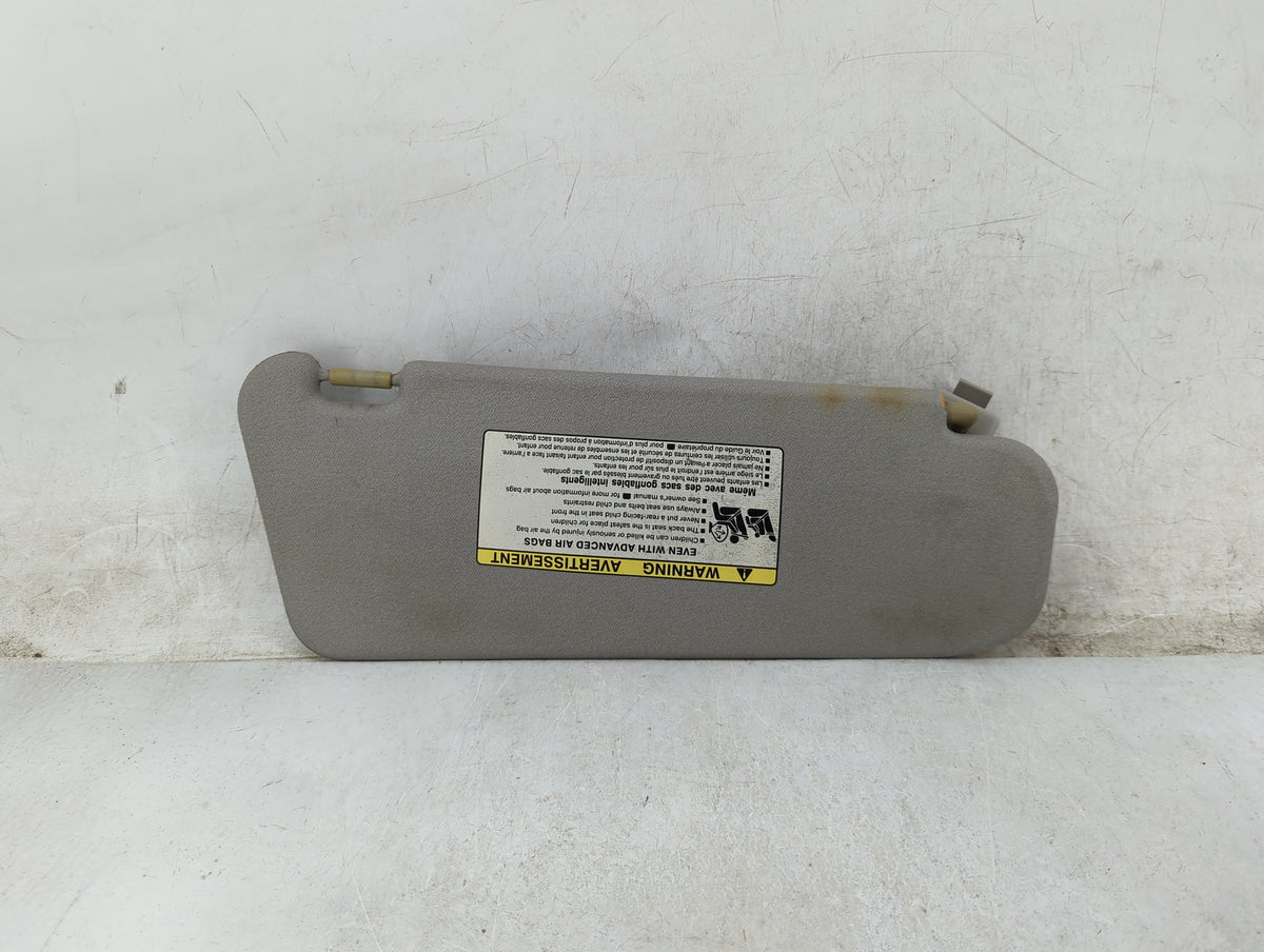 2011 Chevrolet Aveo Sun Visor Shade Replacement Driver Left Mirror Fits OEM Used Auto Parts - Oemusedautoparts1.com