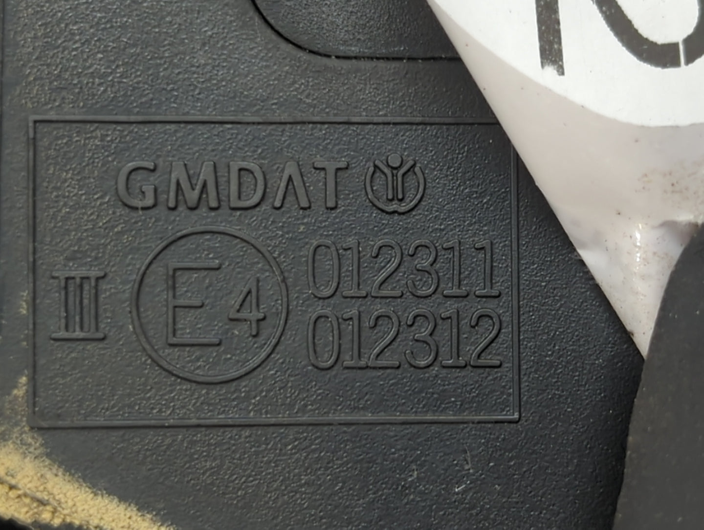 2009-2011 Chevrolet Aveo Passenger Side View Mirror - Right Door Mirror OEM Used - Oemusedautoparts1.com