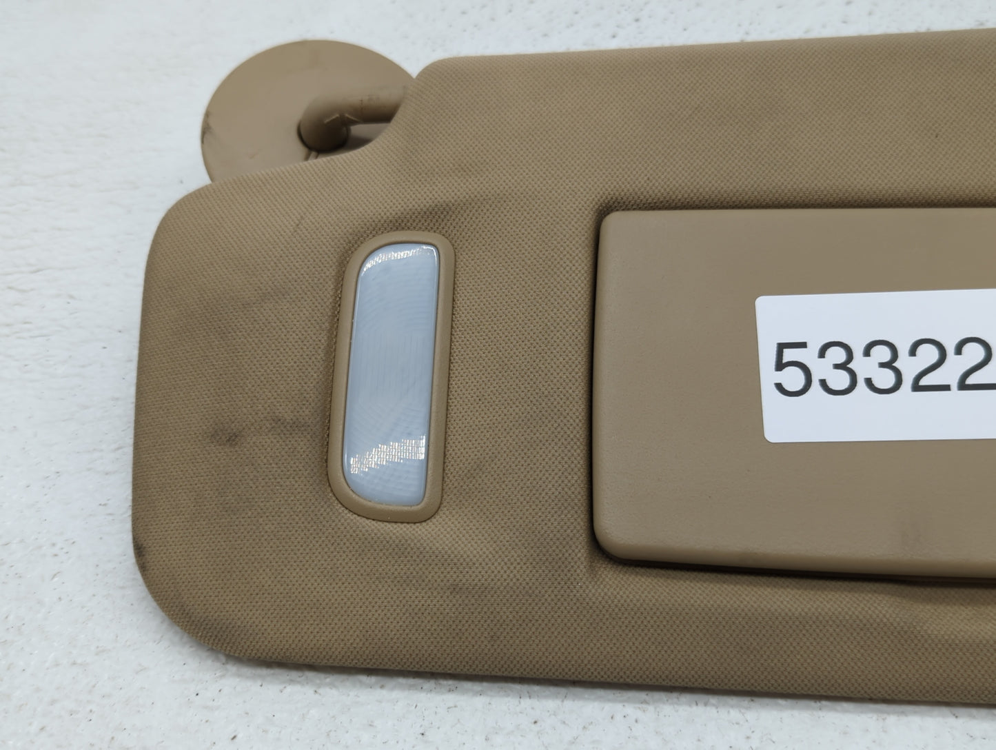 2010-2015 Chevrolet Camaro Sun Visor Shade Replacement Driver Left Mirror Fits Fits 2010 2011 2012 2013 2014 2015 OEM Used A