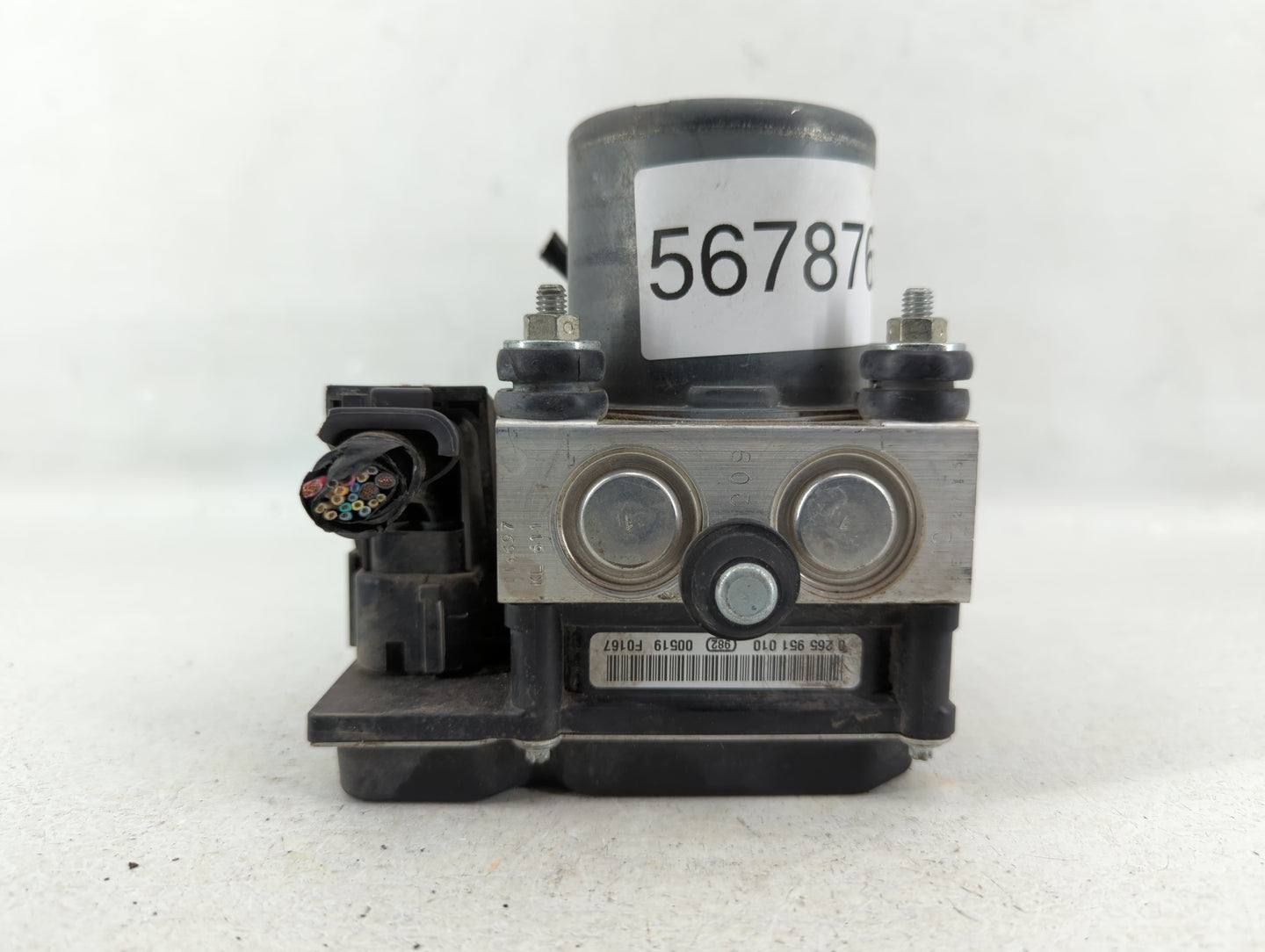 2010-2011 Chevrolet Camaro ABS Pump Control Module Replacement P/N:0 265 251 811 AA 92233913 Fits Fits 2010 2011 OEM Used Au