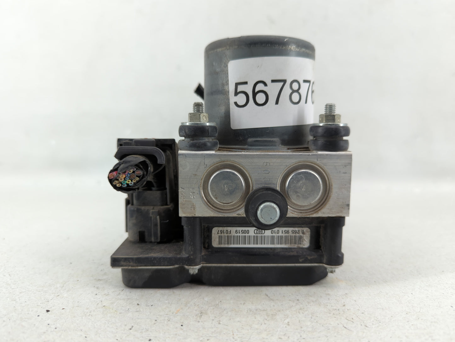 2010-2011 Chevrolet Camaro ABS Pump Control Module Replacement P/N:0 265 251 811 AA 92233913 Fits Fits 2010 2011 OEM Used Au
