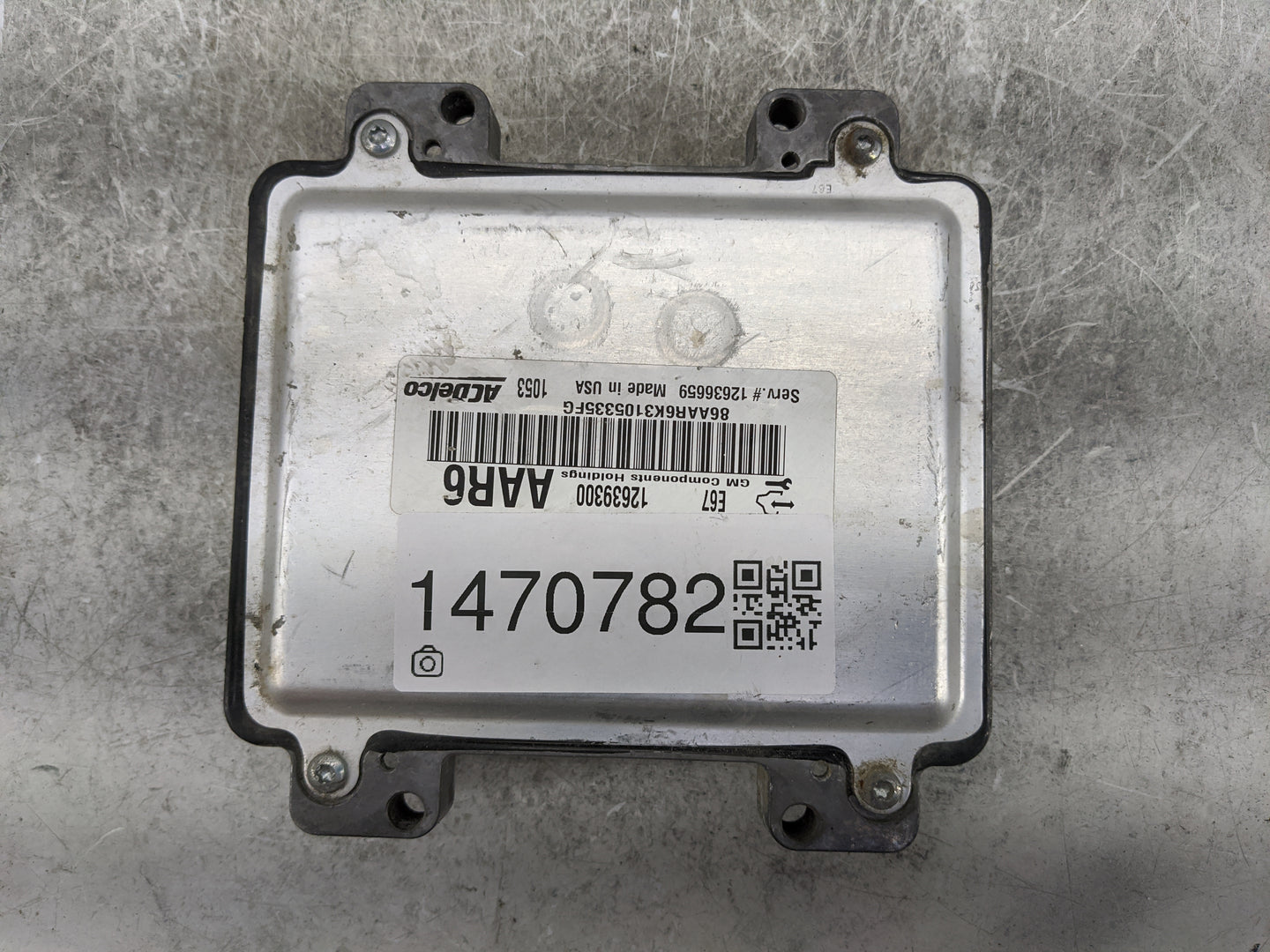 2009-2012 Chevrolet Colorado PCM Engine Control Computer ECU ECM PCU OEM P/N:12639300 12636659 Fits Fits 2009 2010 2011 2012