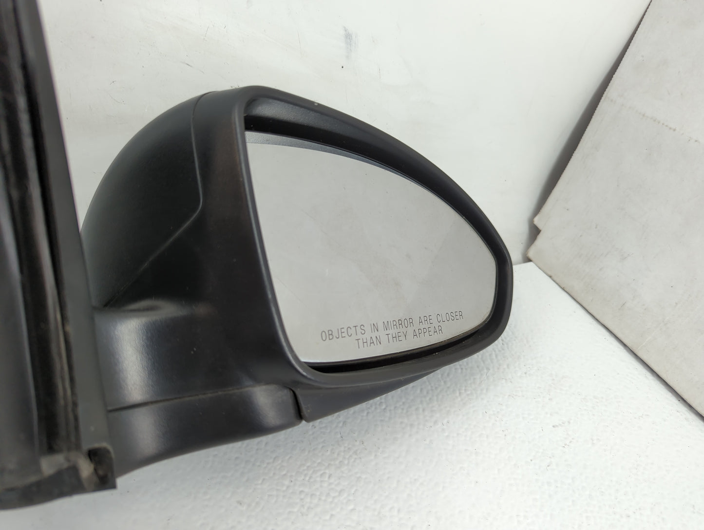 2011 Chevrolet Cruze Passenger Right Side View Manual Door Mirror Black - Oemusedautoparts1.com