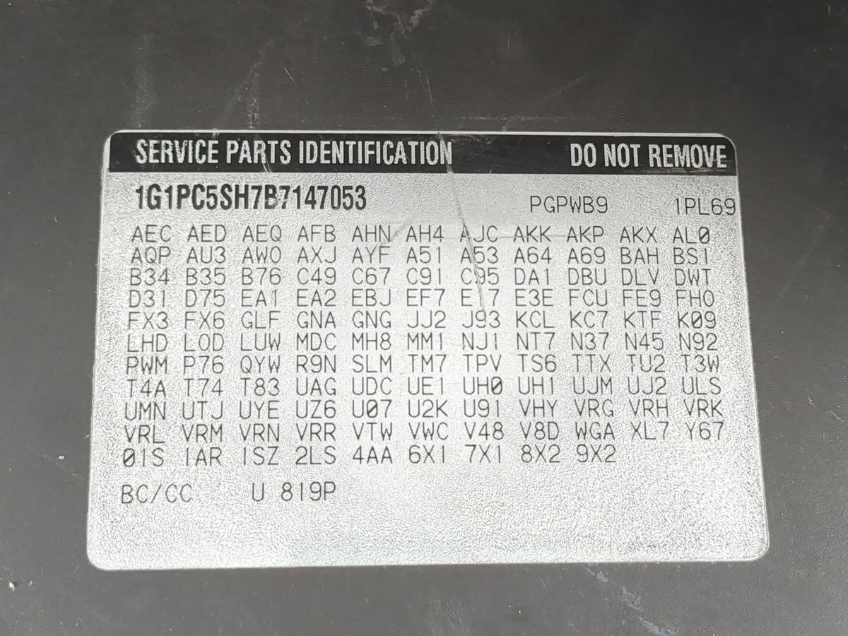 2011 Chevrolet Cruze Passenger Glove Box Door Storage Compartment 1035567 - Oemusedautoparts1.com