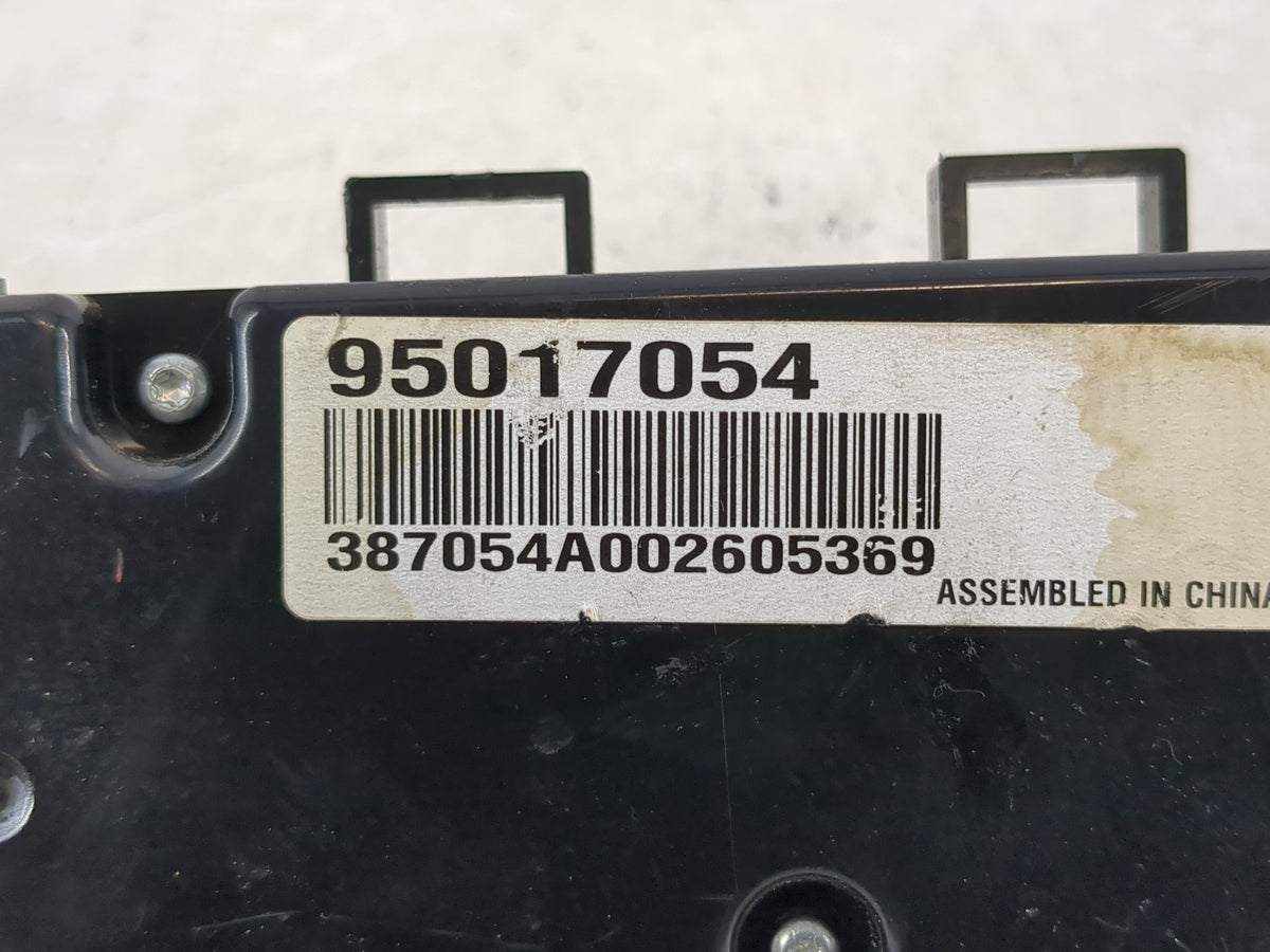 2011-2012 Chevrolet Cruze Climate Control Module Temperature AC/Heater Replacement P/N:95017054 Fits Fits 2011 2012 OEM Used