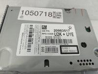 2011 Chevrolet Cruze Radio AM FM Cd Player Receiver Replacement P/N:20983517 Fits OEM Used Auto Parts - Oemusedautoparts1.co