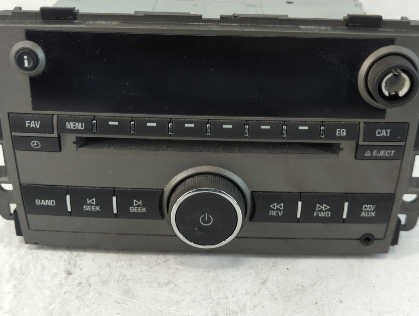 2011-2012 Chevrolet Cruze Radio AM FM Cd Player Receiver Replacement P/N:22924485 Fits Fits 2010 2011 2012 OEM Used Auto Par