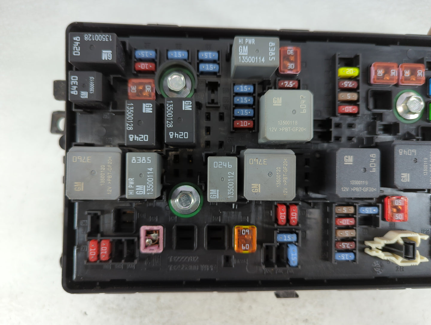 2011-2014 Chevrolet Cruze Fusebox Fuse Box Panel Relay Module P/N:95216200 Fits Fits 2011 2012 2013 2014 OEM Used Auto Parts
