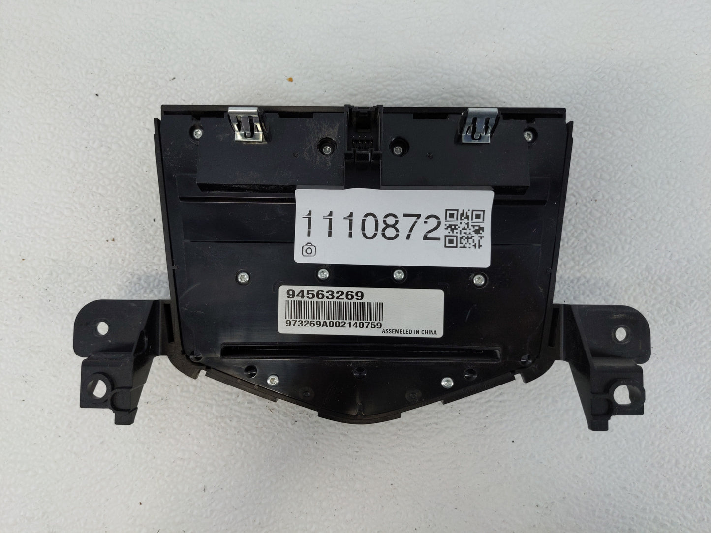 2011-2012 Chevrolet Cruze Climate Control Module Temperature AC/Heater Replacement P/N:94563269 Fits Fits 2011 2012 OEM Used