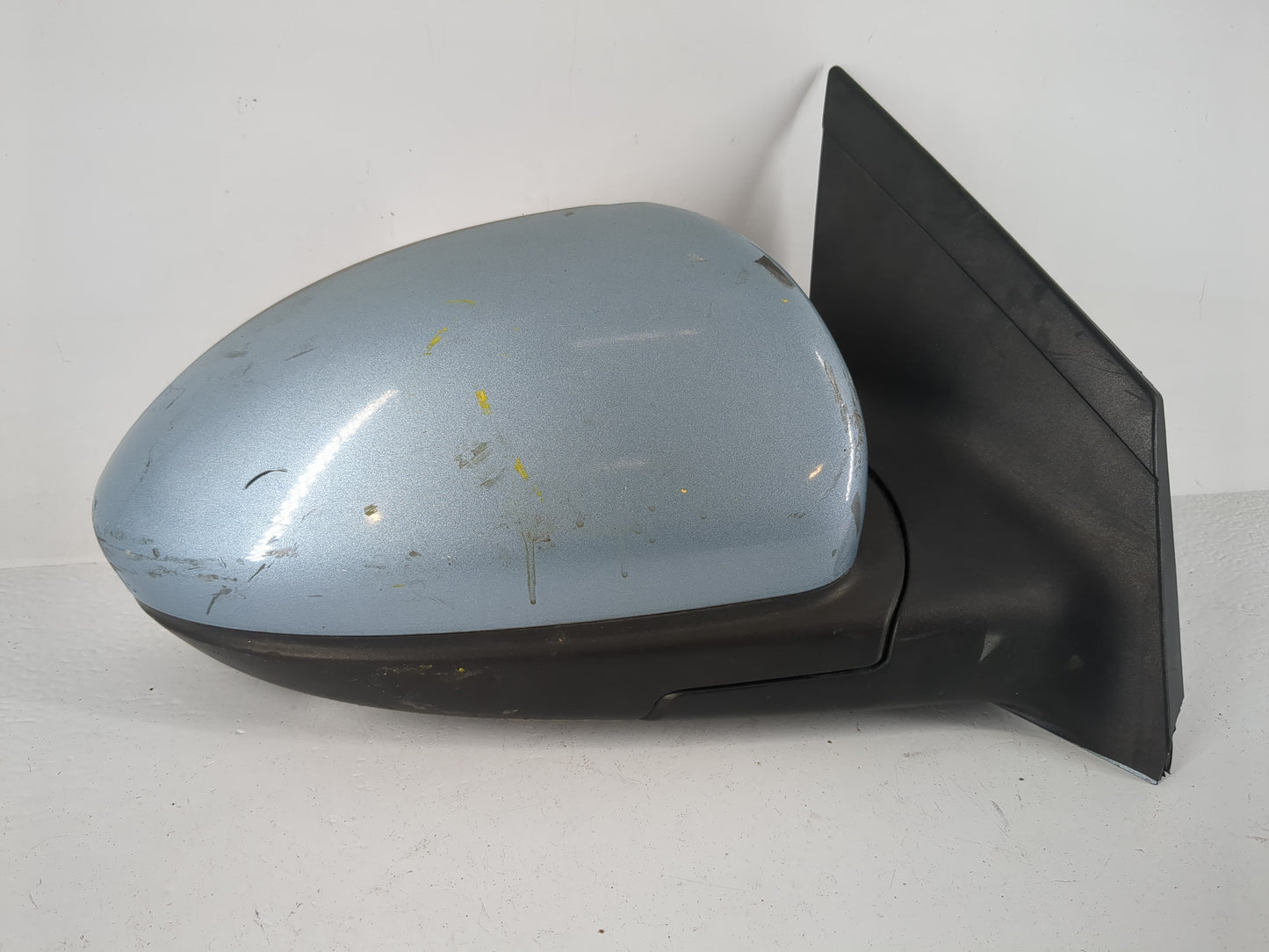 2011-2016 Chevrolet Cruze Driver Left Side View Manual Door Mirror Blue - Oemusedautoparts1.com