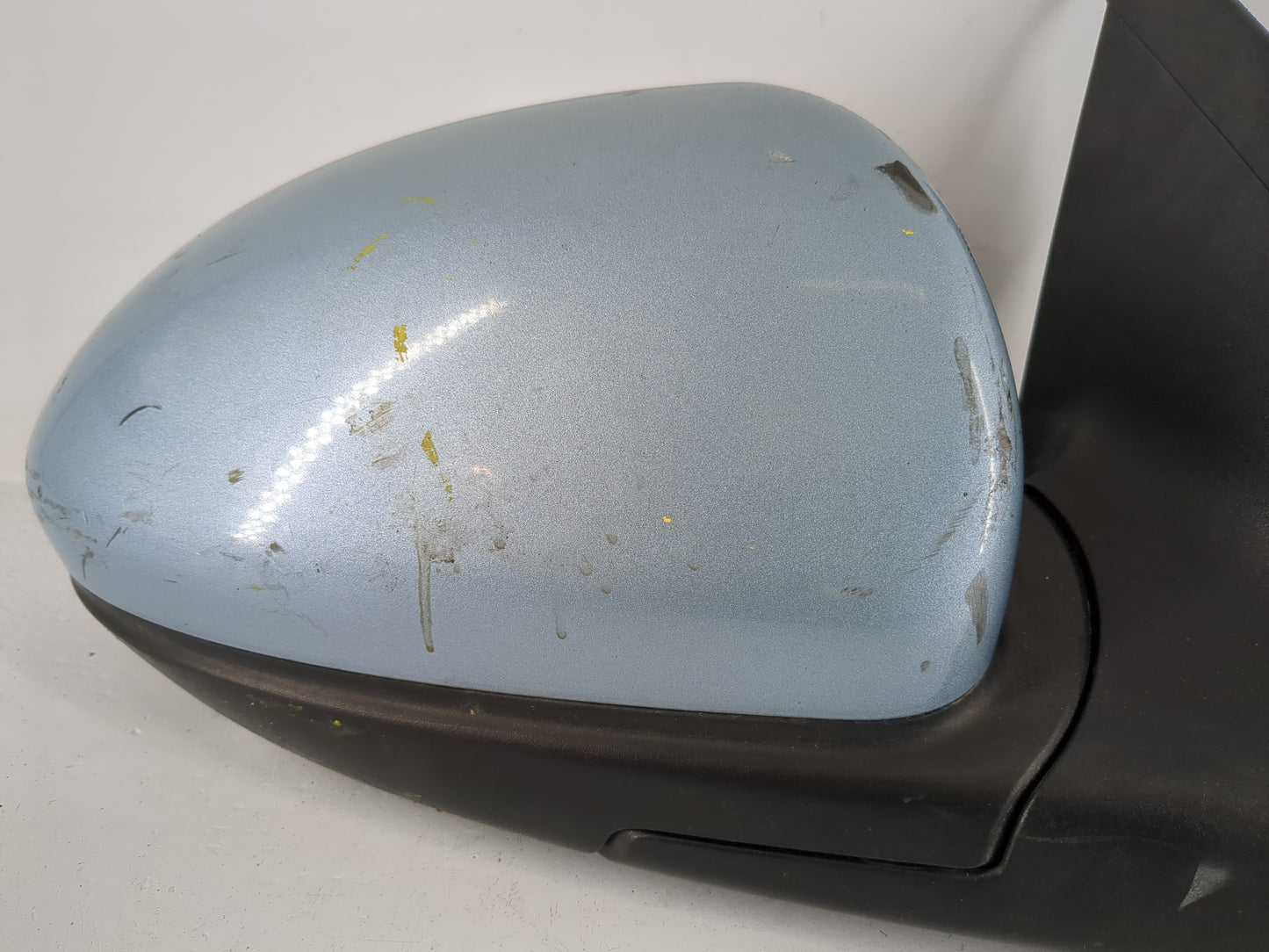 2011-2016 Chevrolet Cruze Driver Left Side View Manual Door Mirror Blue - Oemusedautoparts1.com