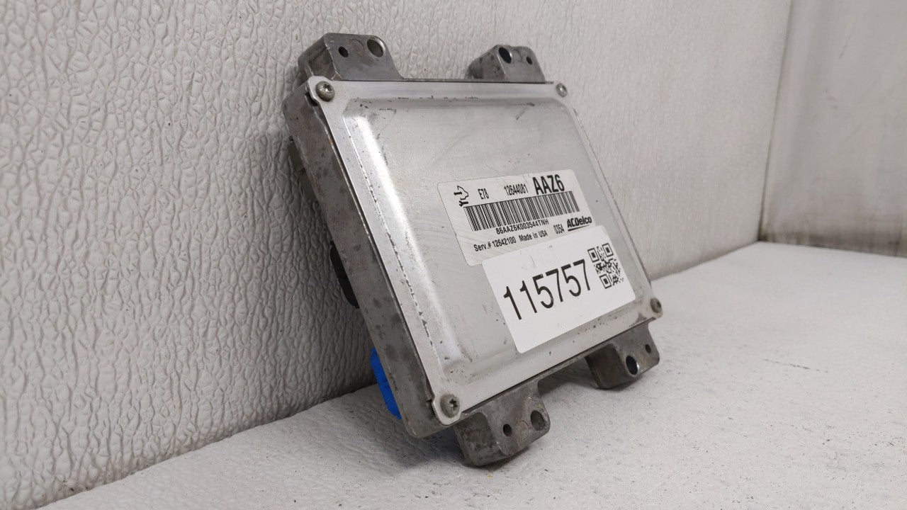2011 Chevrolet Cruze PCM Engine Control Computer ECU ECM PCU OEM P/N:12645606 12644081 Fits OEM Used Auto Parts - Oemusedaut