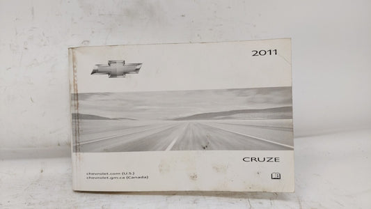 2011 Chevrolet Cruze Owners Manual Book Guide OEM Used Auto Parts