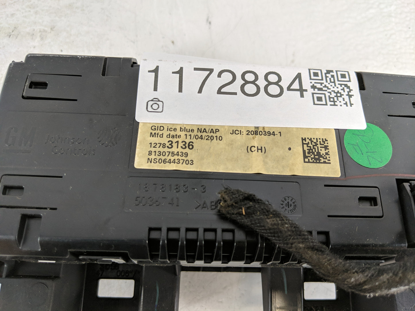 2011 Chevrolet Cruze Radio AM FM Cd Player Receiver Replacement P/N:12783136 Fits OEM Used Auto Parts - Oemusedautoparts1.co