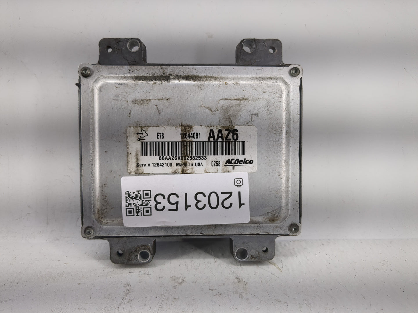 2011 Chevrolet Cruze PCM Engine Control Computer ECU ECM PCU OEM P/N:12644081 Fits OEM Used Auto Parts - Oemusedautoparts1.c