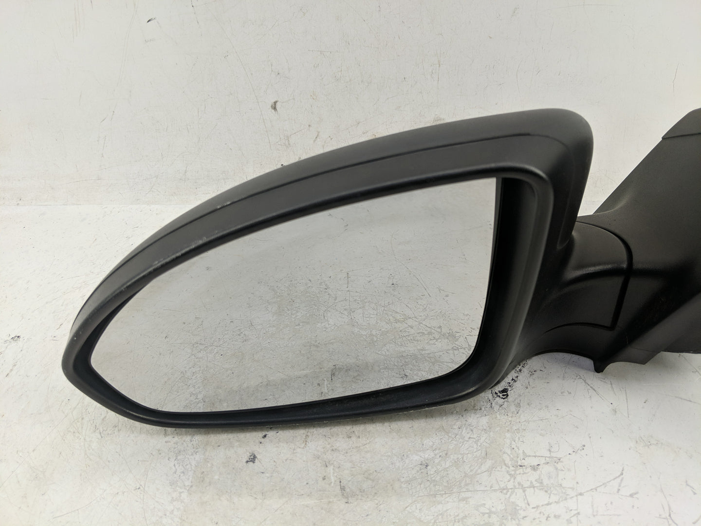 2011-2014 Chevrolet Cruze Driver Left Side View Manual Door Mirror Black - Oemusedautoparts1.com