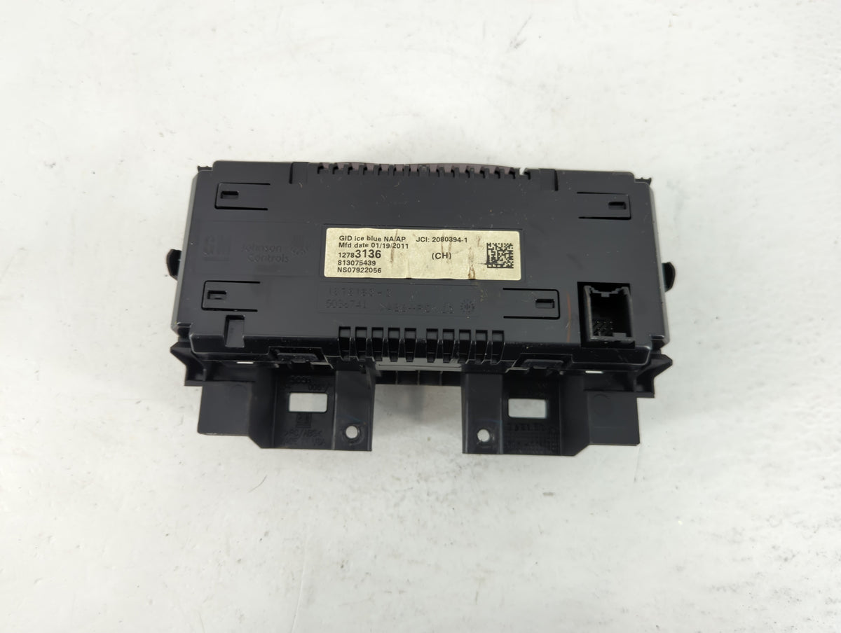2011 Chevrolet Cruze Information Radio Display Screen 1229243 - Oemusedautoparts1.com