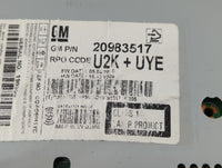 2011-2012 Chevrolet Cruze Radio AM FM Cd Player Receiver Replacement P/N:20983517 Fits Fits 2010 2011 2012 OEM Used Auto Par
