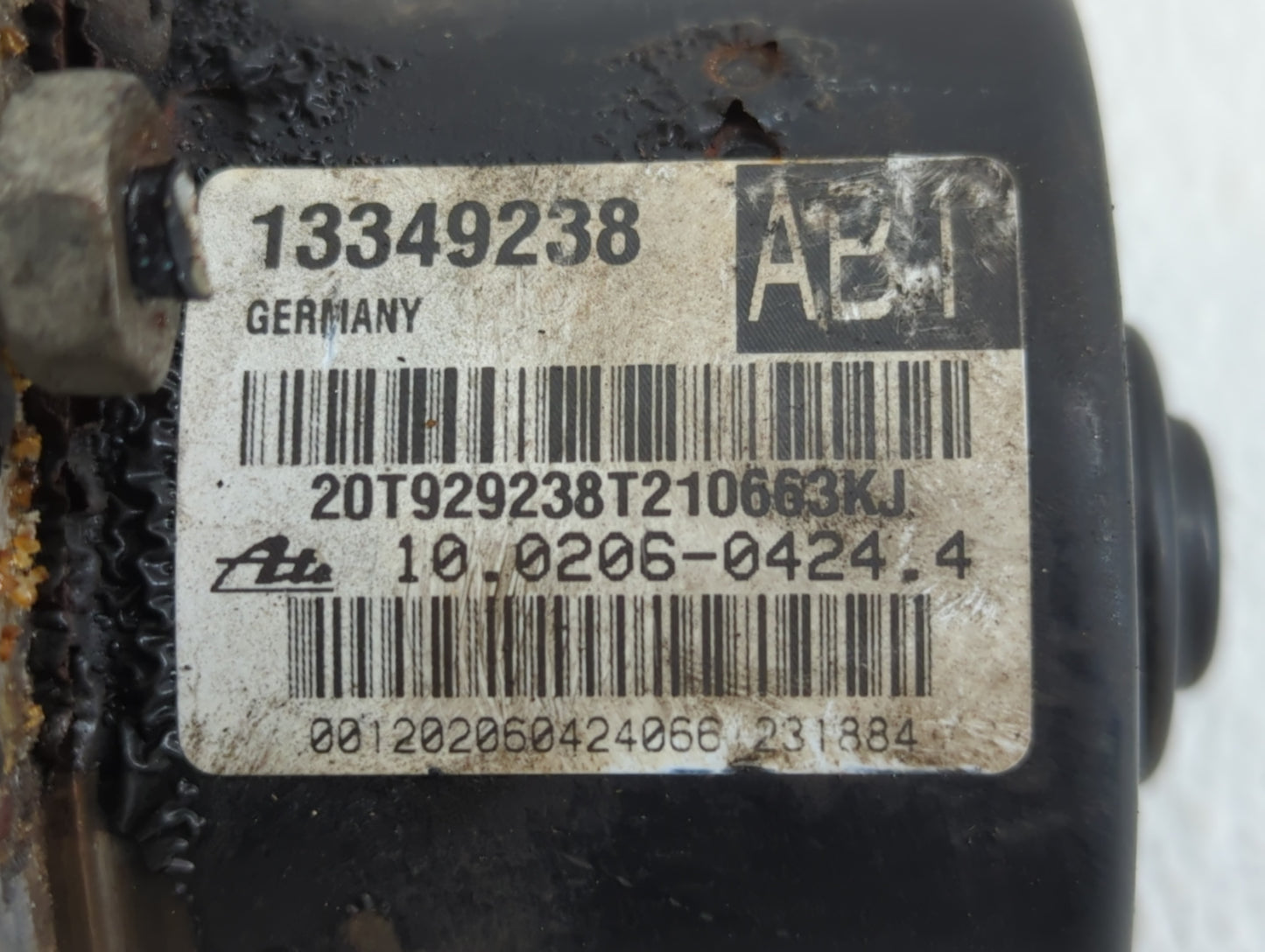 2011 Chevrolet Cruze ABS Pump Control Module Replacement P/N:13349238 Fits OEM Used Auto Parts - Oemusedautoparts1.com