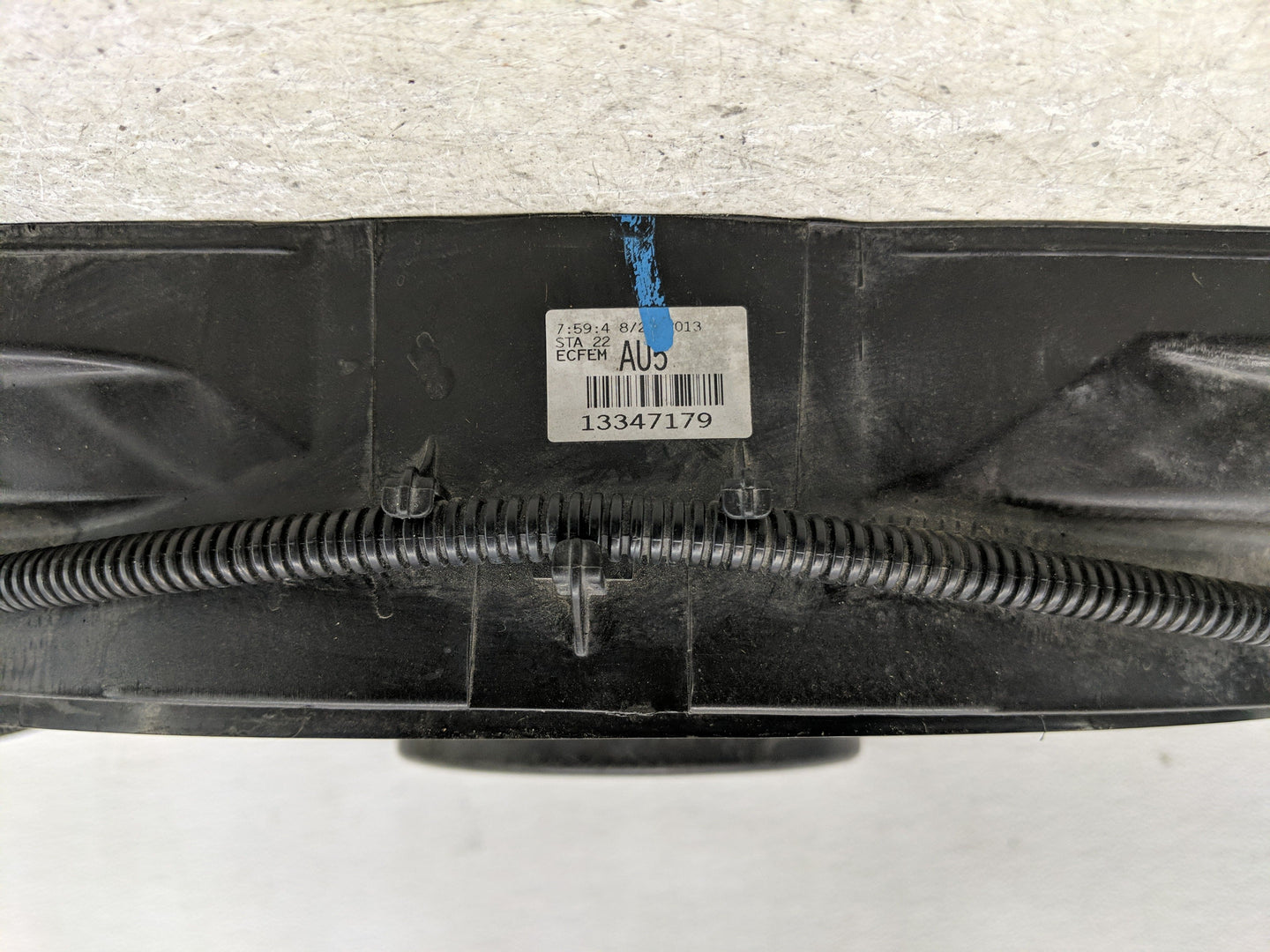 2011-2016 Chevrolet Cruze Electric Radiator Cooling Fan Motor Assembly P/N:13347179 Fits Fits 2011 2012 2013 2014 2015 2016 