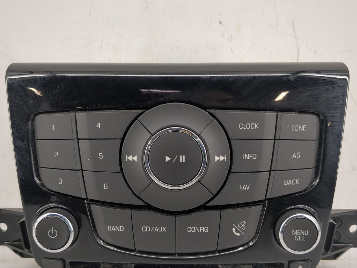 2011-2016 Chevrolet Cruze Radio AM FM Cd Player Receiver Replacement P/N:95914367 Fits 2011 2012 2013 2014 2015 2016 OEM Use