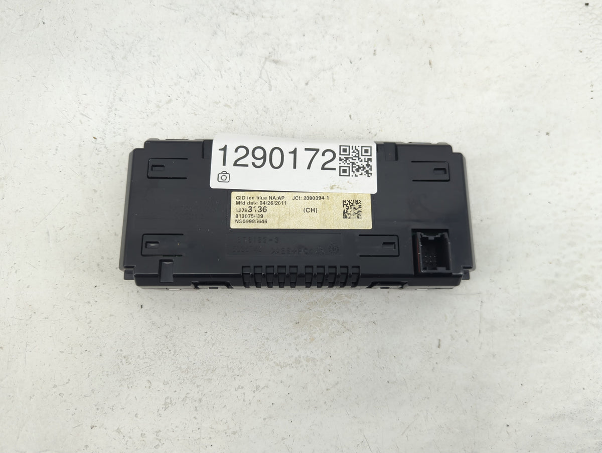 2011 Chevrolet Cruze Information Radio Display Screen 1290172 - Oemusedautoparts1.com