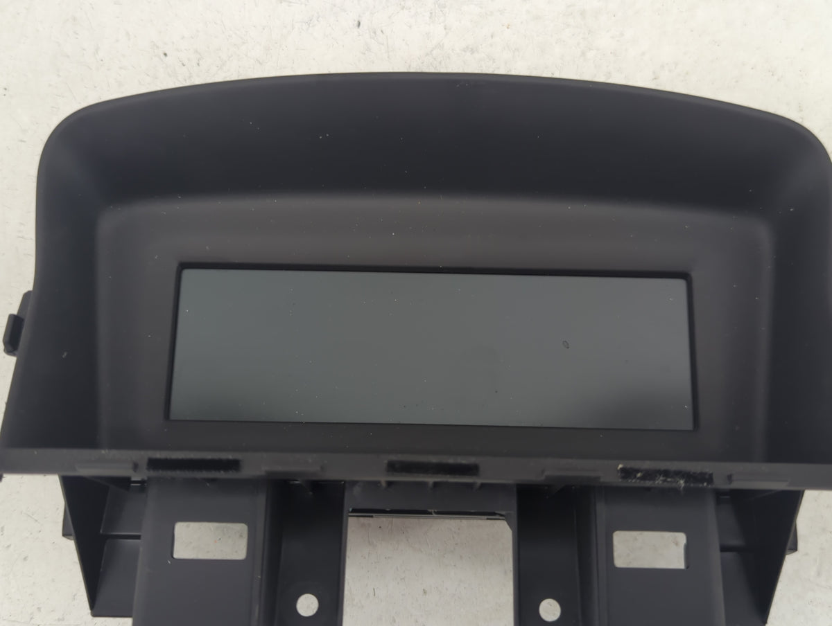 2011 Chevrolet Cruze Information Radio Display Screen 1293139 - Oemusedautoparts1.com