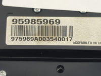 2011-2011 Chevrolet Cruze Radio Control Panel - Oemusedautoparts1.com