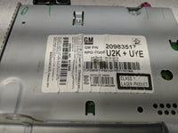 2011-2012 Chevrolet Cruze Radio AM FM Cd Player Receiver Replacement P/N:20983517 Fits Fits 2010 2011 2012 OEM Used Auto Par