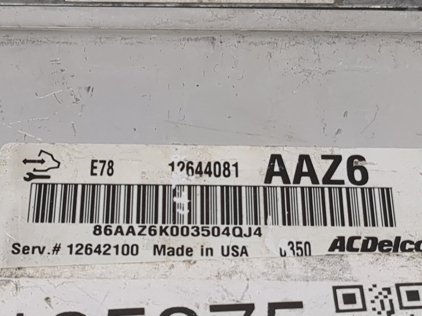 2011 Chevrolet Cruze PCM Engine Control Computer ECU ECM PCU OEM P/N:12645606 12644081 Fits OEM Used Auto Parts - Oemusedaut