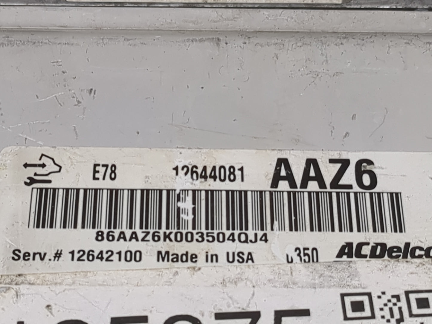 2011 Chevrolet Cruze PCM Engine Control Computer ECU ECM PCU OEM P/N:12645606 12644081 Fits OEM Used Auto Parts - Oemusedaut