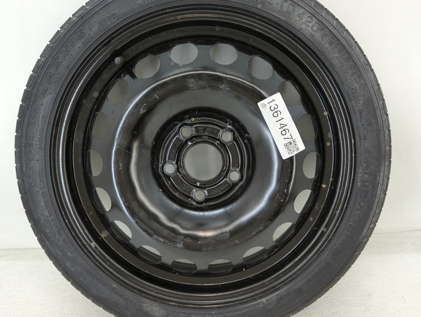 2011-2016 Chevrolet Cruze Spare Donut Tire Wheel Rim Oem - Oemusedautoparts1.com