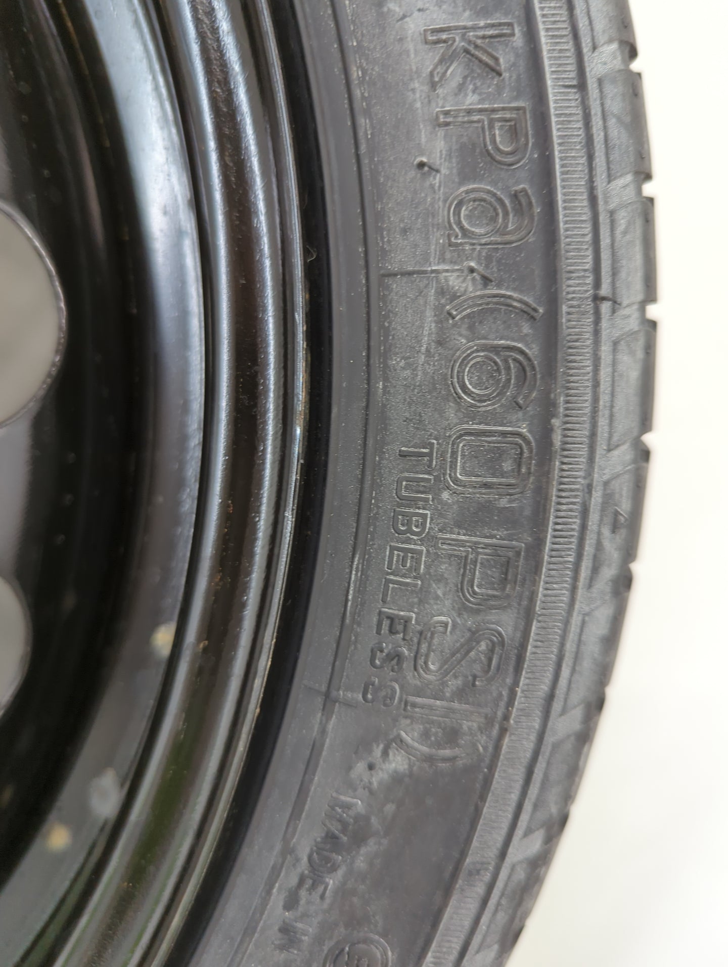 2011-2016 Chevrolet Cruze Spare Donut Tire Wheel Rim Oem - Oemusedautoparts1.com