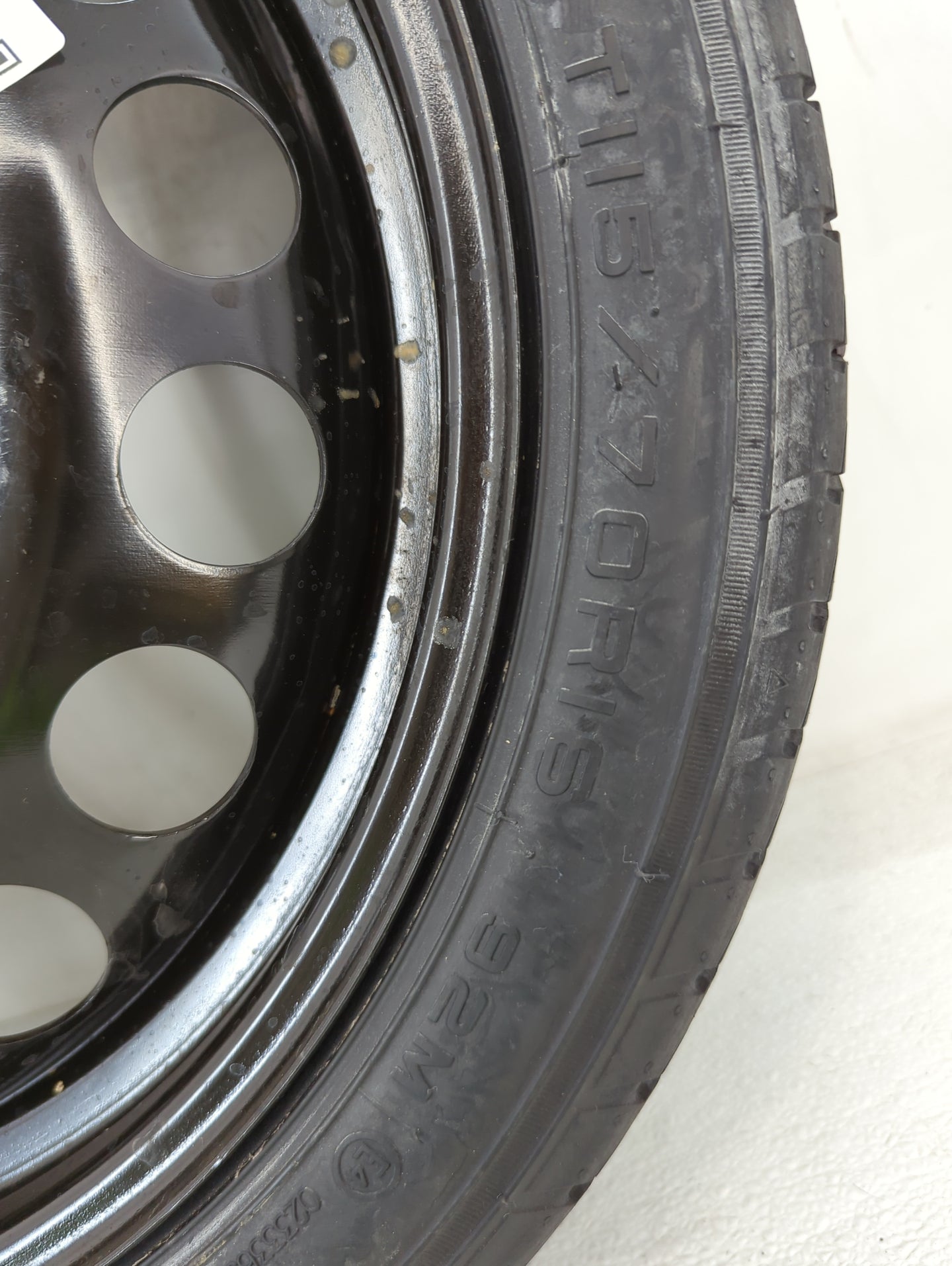 2011-2016 Chevrolet Cruze Spare Donut Tire Wheel Rim Oem - Oemusedautoparts1.com