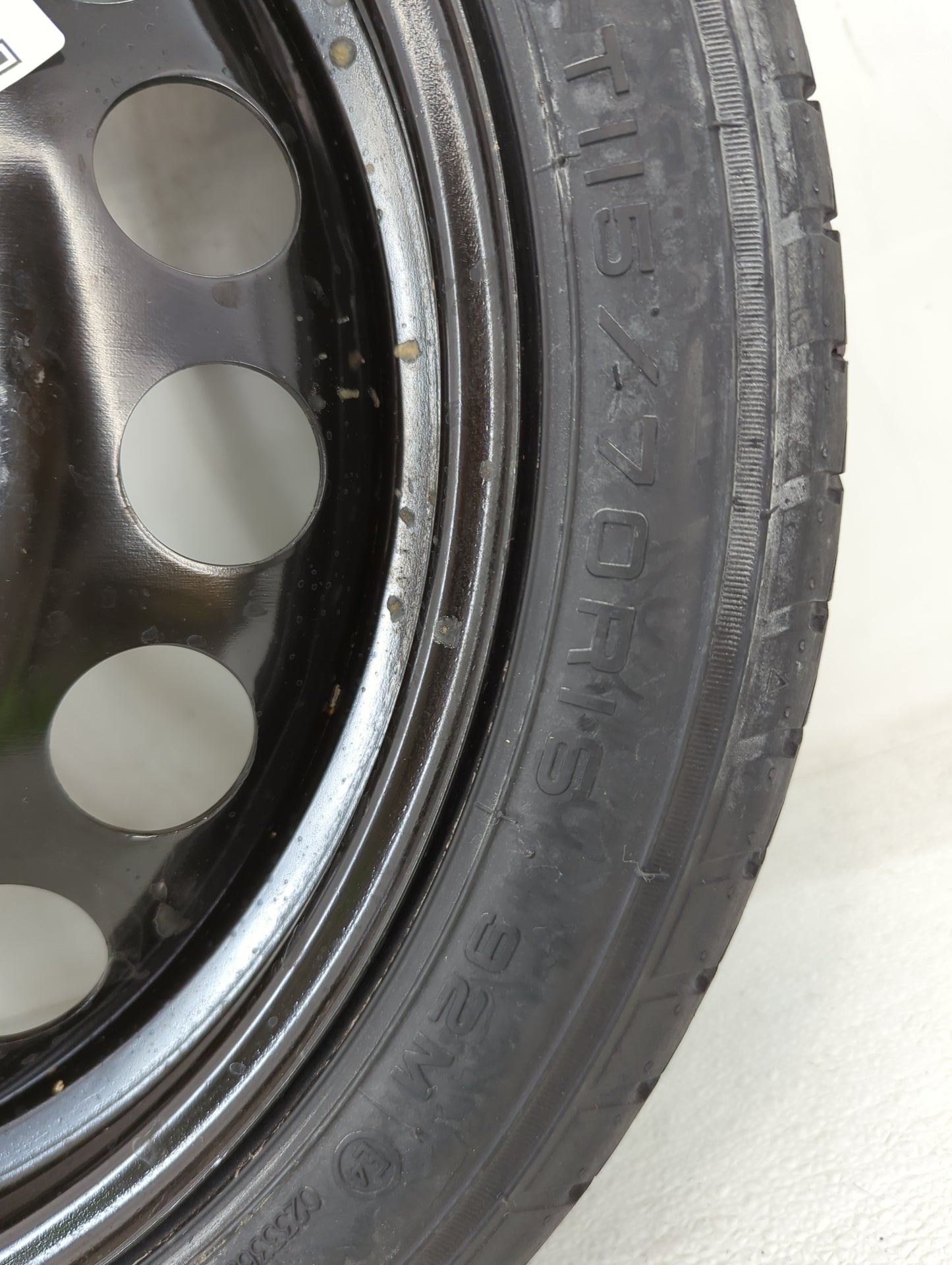 2011-2016 Chevrolet Cruze Spare Donut Tire Wheel Rim Oem - Oemusedautoparts1.com