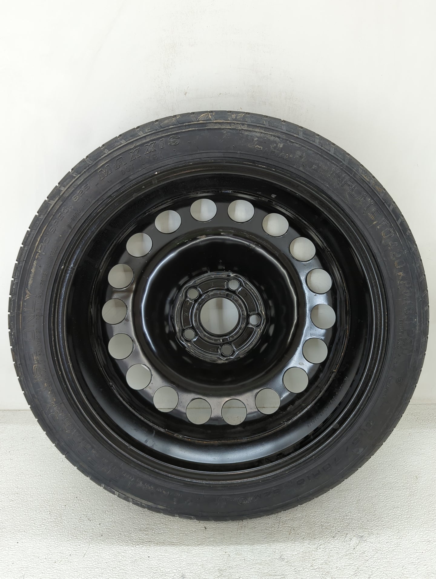 2011-2016 Chevrolet Cruze Spare Donut Tire Wheel Rim Oem - Oemusedautoparts1.com