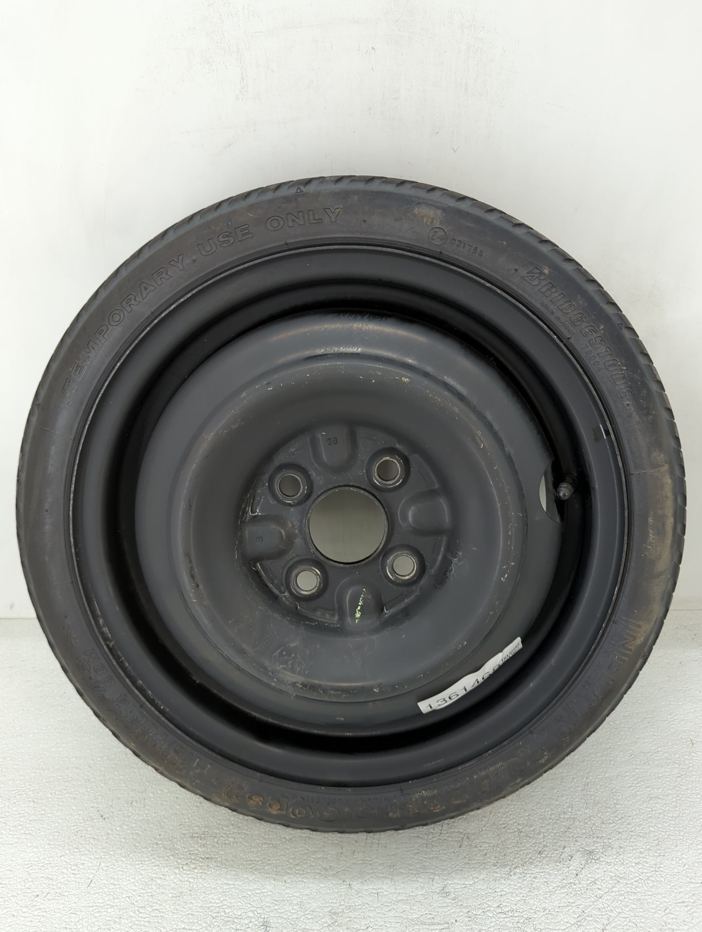 2011-2016 Chevrolet Cruze Spare Donut Tire Wheel Rim Oem - Oemusedautoparts1.com