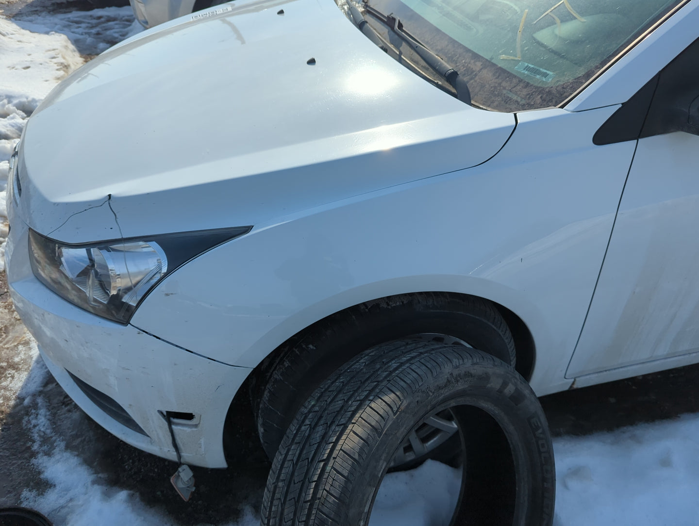 2011-2016 Chevrolet Cruze Driver Fender 1366185 - Oemusedautoparts1.com