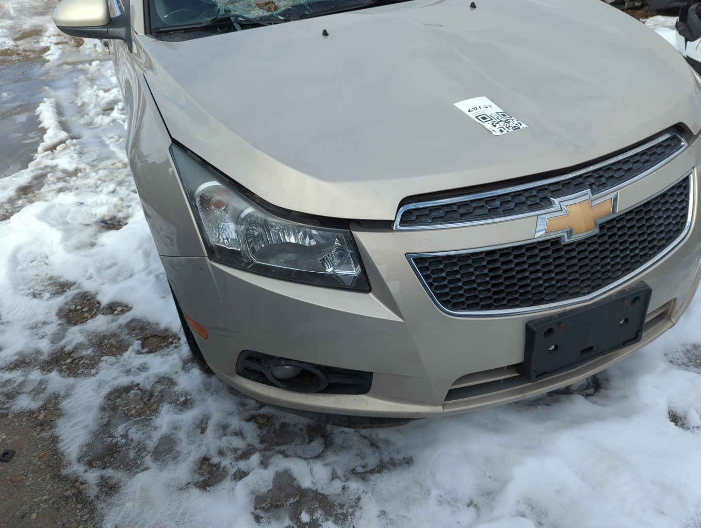 2011-2014 Chevrolet Cruze Front Bumper - Oem 1368042 - Oemusedautoparts1.com