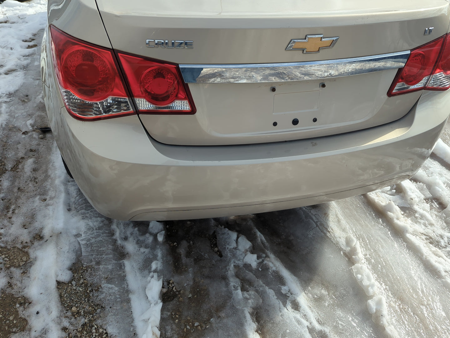 2011-2016 Chevrolet Cruze Rear Bumper Assembly Oem - Oemusedautoparts1.com