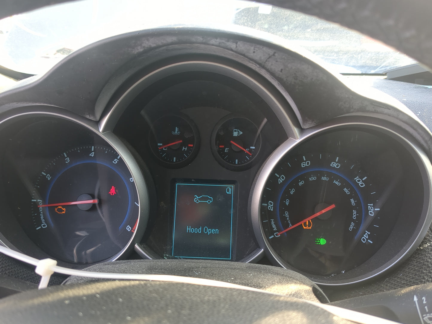 2011 Chevrolet Cruze Instrument Cluster Speedometer Gauges Miles:179K Fits OEM Used Auto Parts - Oemusedautoparts1.com