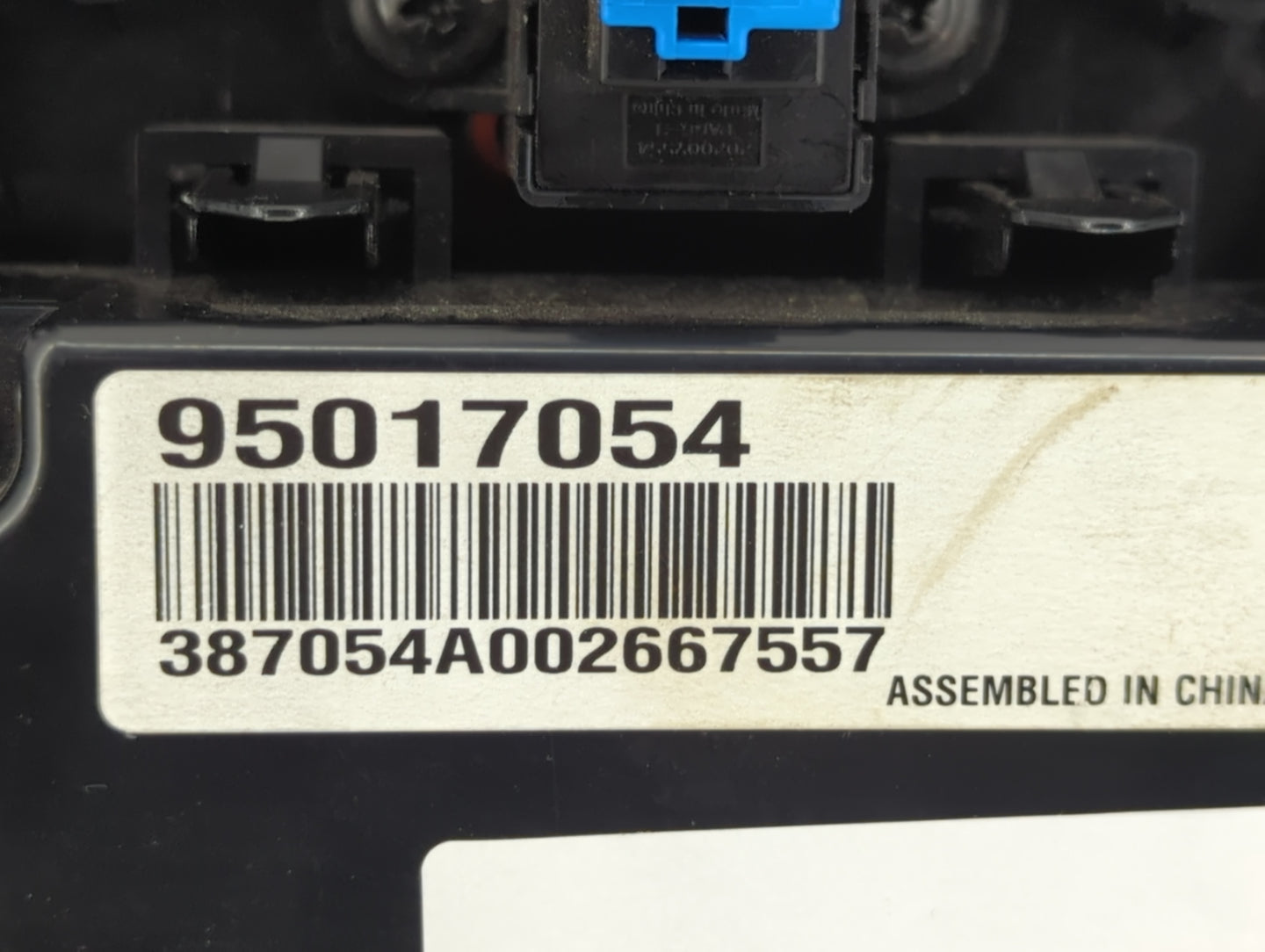 2011-2012 Chevrolet Cruze Climate Control Module Temperature AC/Heater Replacement P/N:95017054 Fits Fits 2011 2012 OEM Used