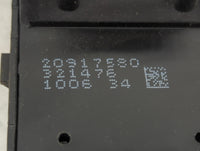 2011-2013 Chevrolet Cruze Master Power Window Switch Replacement Driver Side Left P/N:20917580 Fits Fits 2011 2012 2013 OEM 