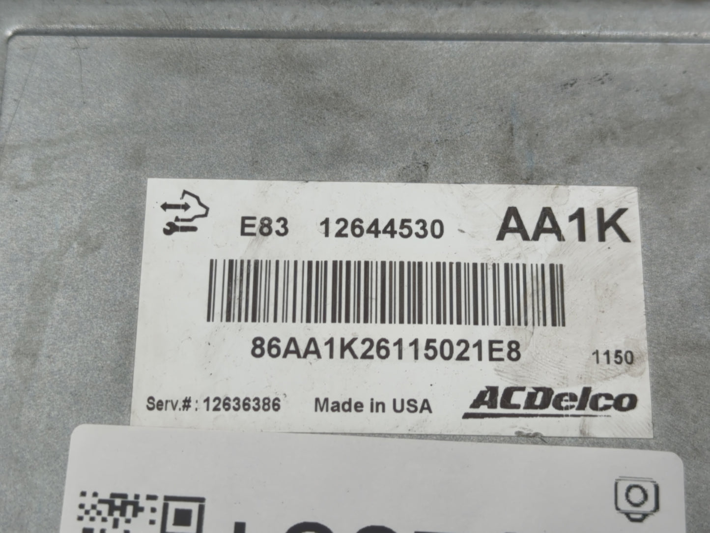2011-2012 Chevrolet Cruze PCM Engine Control Computer ECU ECM PCU OEM P/N:12644530 Fits Fits 2009 2010 2011 2012 2013 2014 O