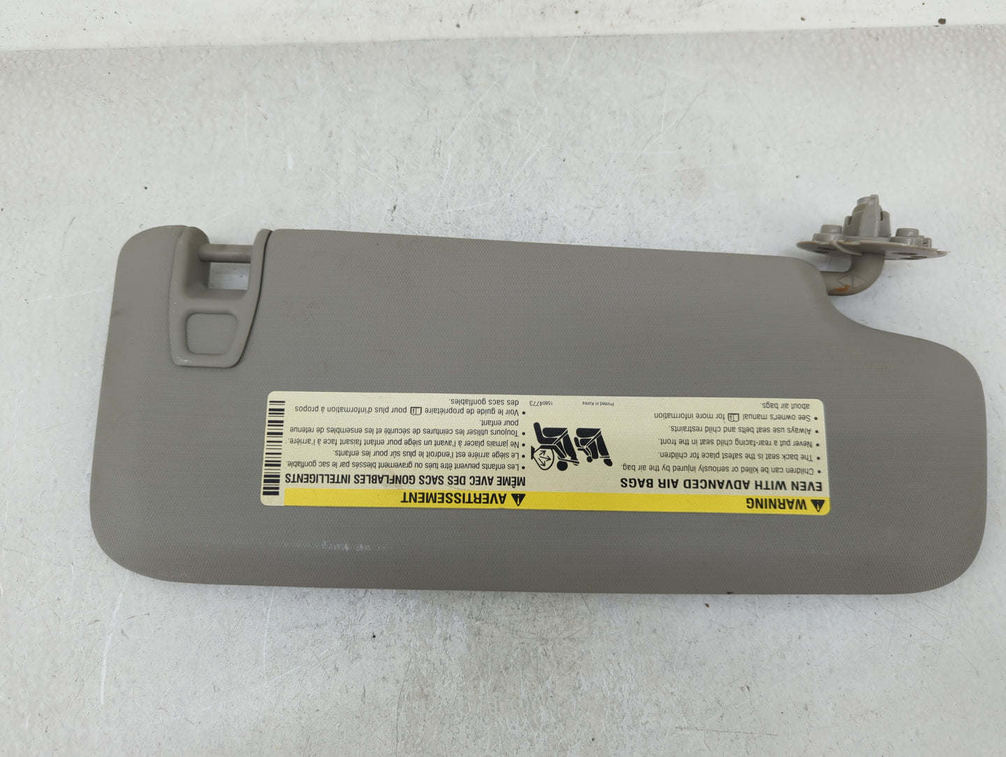 2011-2016 Chevrolet Cruze Sun Visor Shade Replacement Passenger Right Mirror Fits Fits 2011 2012 2013 2014 2015 2016 OEM Use