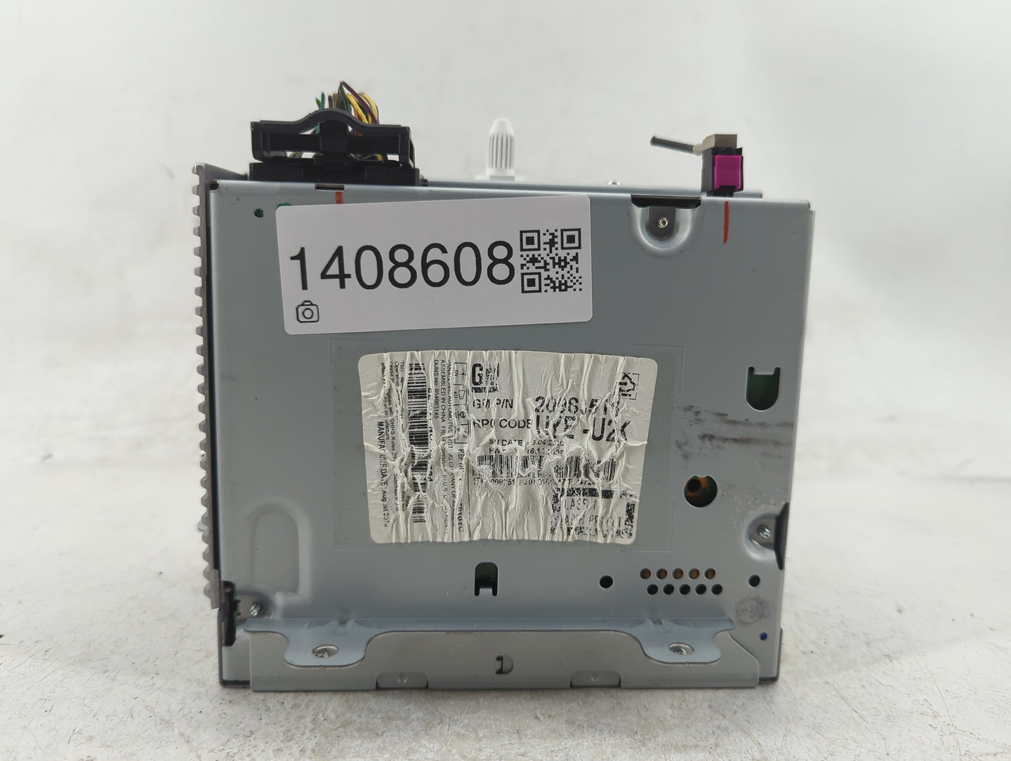 2011-2012 Chevrolet Cruze Radio AM FM Cd Player Receiver Replacement Fits Fits 2010 2011 2012 OEM Used Auto Parts - Oemuseda
