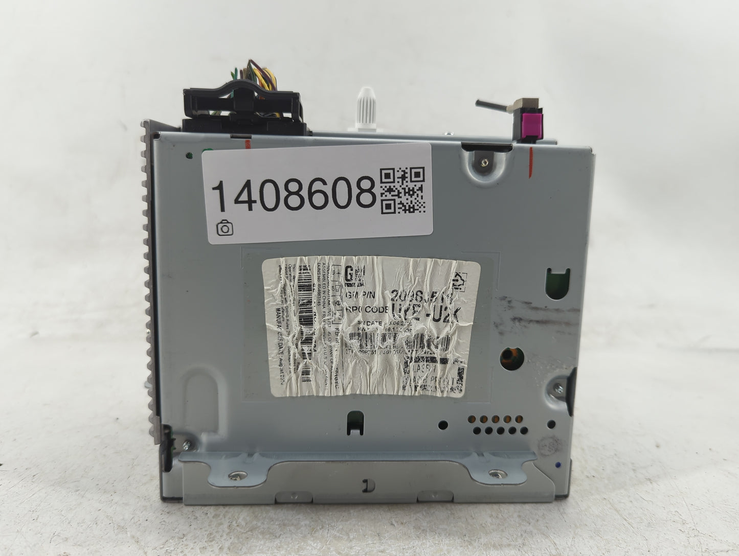 2011-2012 Chevrolet Cruze Radio AM FM Cd Player Receiver Replacement Fits Fits 2010 2011 2012 OEM Used Auto Parts - Oemuseda